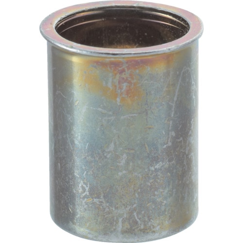 トラスコ中山 TRUSCO クリンプナット薄頭スチール 板厚4.0 M8X1.25 500個入（ご注文単位1箱）【直送品】