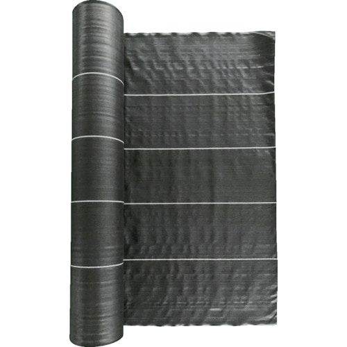 トラスコ中山 TRUSCO 防草シート 耐候5年 黒 2mx50m(ご注文単位1巻)【直送品】