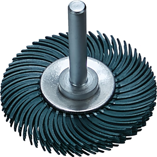 トラスコ中山 TRUSCO ラジアルブラシディスク(ホイールタイプ)Φ50.8#80緑(ご注文単位5個)【直送品】