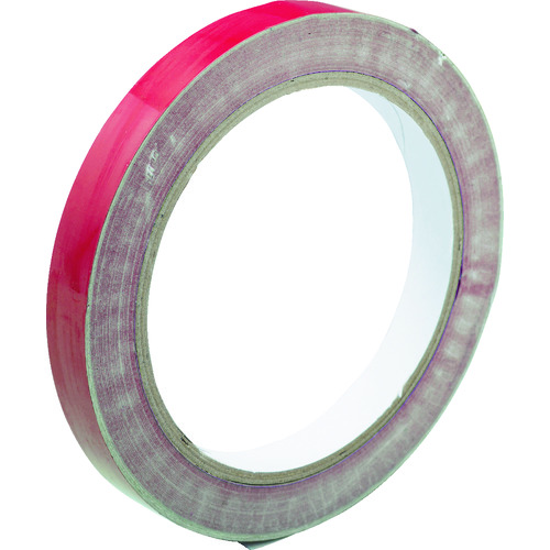 トラスコ中山 TRUSCO バッグシーリングテープ 赤 9mm×50m(ご注文単位1巻)【直送品】