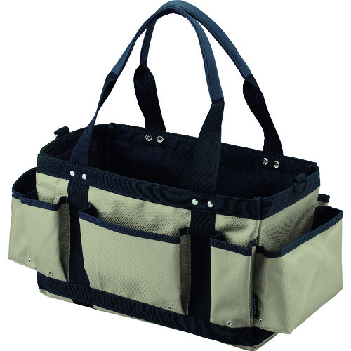 トラスコ中山 TRUSCO ワーカーズツールバッグ ベージュ(ご注文単位1個)【直送品】