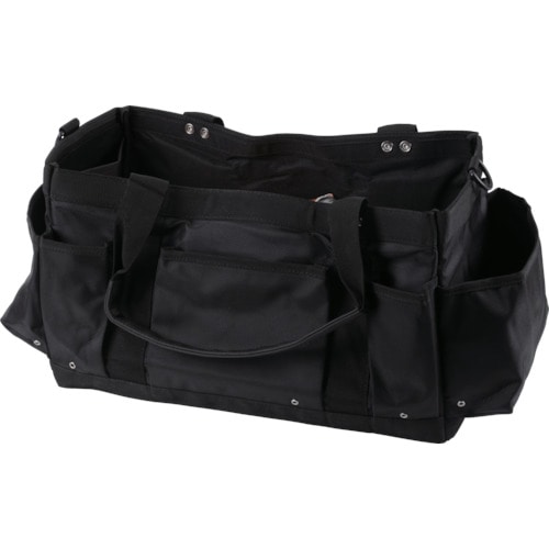 トラスコ中山 TRUSCO ワーカーズツールバッグ ブラック(ご注文単位1個)【直送品】