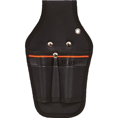 トラスコ中山 TRUSCO ペンチケース 2丁差し ブラック(ご注文単位1個)【直送品】