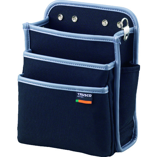 トラスコ中山 TRUSCO タフレックス 腰袋三段(ご注文単位1個)【直送品】