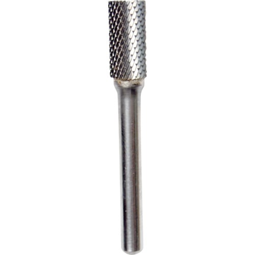 トラスコ中山 NRS 超硬バー 円筒刃付kカット 刃径10×刃長19×軸径6×軸長46 ロー付（ご注文単位1本）【直送品】