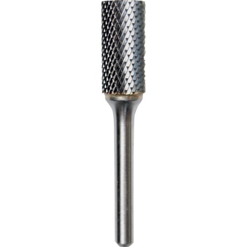 トラスコ中山 NRS 超硬バー 円筒kカット 刃径12×刃長25×軸径6×軸長45 ロー付（ご注文単位1本）【直送品】