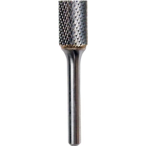 トラスコ中山 NRS 超硬バー 円筒刃付kカット 刃径12×刃長19×軸径6×軸長46 ロー付（ご注文単位1本）【直送品】