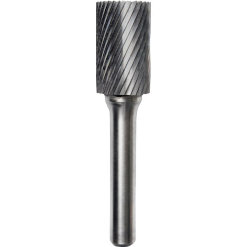 トラスコ中山 NRS 超硬バー 円筒刃付sカット 刃径16×刃長25×軸径8×軸長45 ロー付（ご注文単位1本）【直送品】