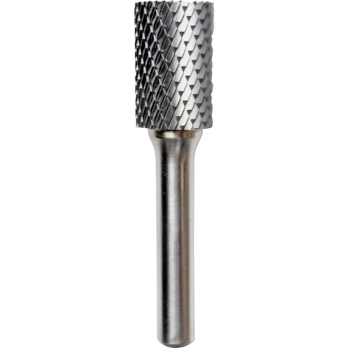 トラスコ中山 NRS 超硬バー 円筒刃付dカット 刃径16×刃長25×軸径8×軸長45 ロー付（ご注文単位1本）【直送品】