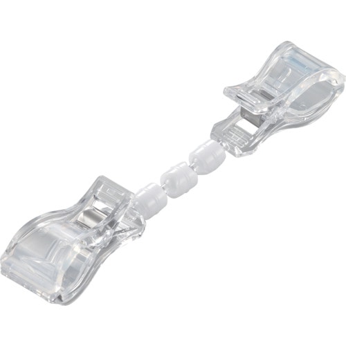 トラスコ中山 TRUSCO ホルダー式クリップ 中型クリップ+ジョイント3連+中型クリップ(ご注文単位1個)【直送品】