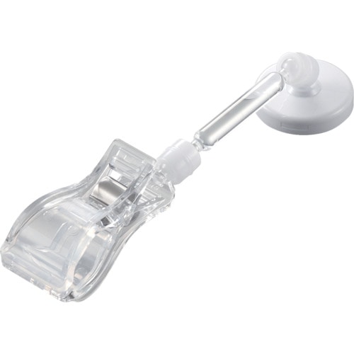 トラスコ中山 TRUSCO ホルダー式クリップ 中型クリップ+ストレート+ノーマルマグネット(ご注文単位1個)【直送品】