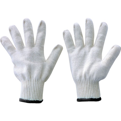 トラスコ中山 TRUSCO 純綿軍手 10ゲージ 1双入り 目付600g(ご注文単位1組)【直送品】