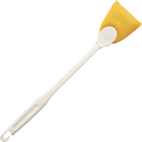 トラスコ中山 カウゼル 多目的クリーナー柄付きロング黄(ご注文単位1個)【直送品】