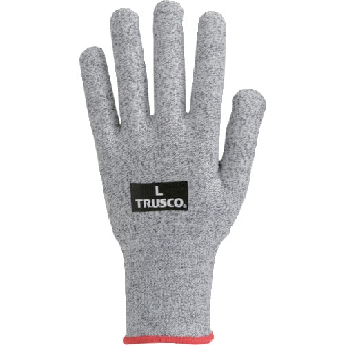 トラスコ中山 TRUSCO すべり止め付耐切創片手手袋 NR #5 L 左用（ご注文単位1枚）【直送品】