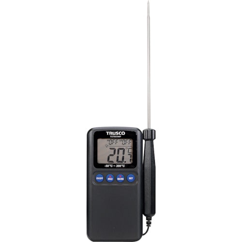 トラスコ中山 TRUSCO 防水デジタル温度計(ご注文単位1個)【直送品】