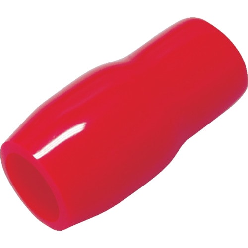 トラスコ中山 品川商工 TCVキャップ(赤) (100個入) 413-6691(ご注文単位1袋)【直送品】