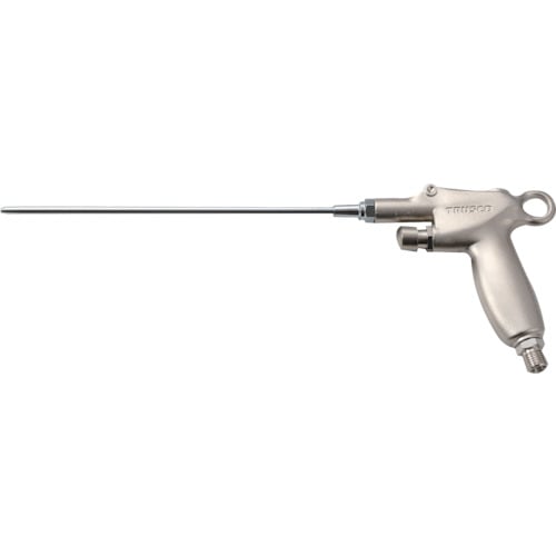 トラスコ中山 TRUSCO エアダスター ボタン式 ニップルタイプ ノズル200mm(ご注文単位1個)【直送品】