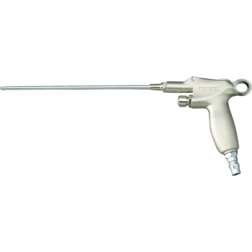 トラスコ中山 TRUSCO エアダスター ボタン式 ニップルタイプ ノズル300mm(ご注文単位1個)【直送品】