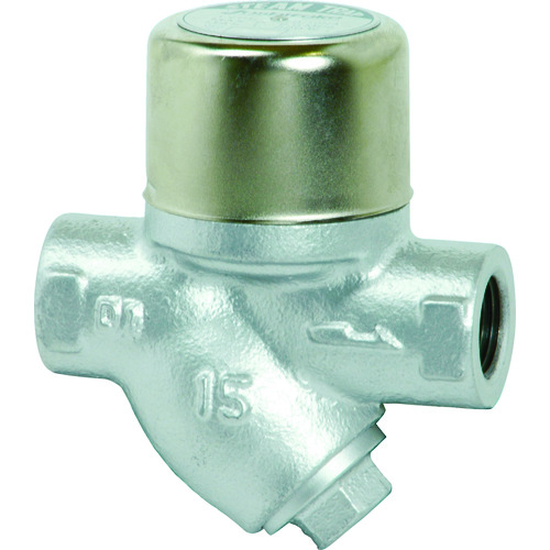 トラスコ中山 ヨシタケ ディスク式スチームトラップ 15A(ご注文単位1台)【直送品】