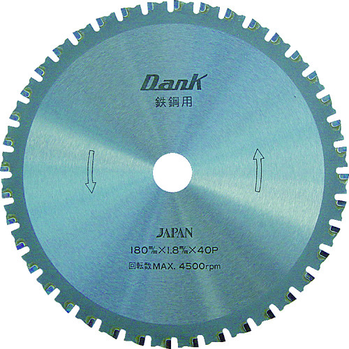 トラスコ中山 チップソージャパン 鉄鋼用ダンク(110mm)(ご注文単位1枚)【直送品】