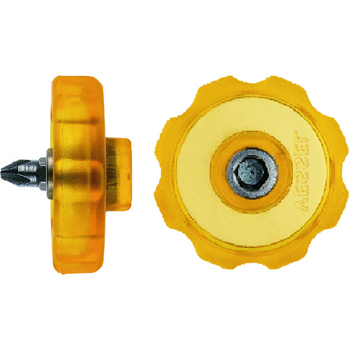 トラスコ中山 ベッセル コマドラ差替式スタビードライバー (ビット1本付) TD-13W(ご注文単位1個)【直送品】