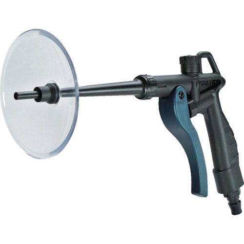 トラスコ中山 ジョプラックス プラスチックエアダスター ジョプラスターPro(下配管用)+安全シールド(PC製)(ご注文単位1個)【直送品】