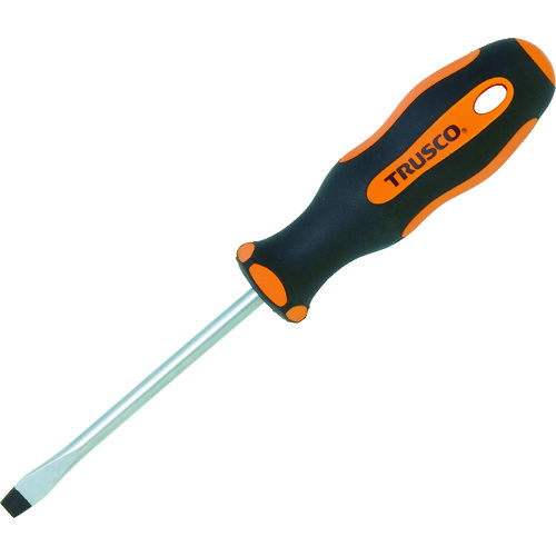 トラスコ中山 TRUSCO 普通ドライバー(マグネット入り) (-6.5X100mm)(ご注文単位1本)【直送品】