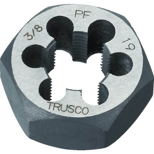 トラスコ中山 TRUSCO 六角サラエナットダイス PF7/8-14(ご注文単位1個)【直送品】