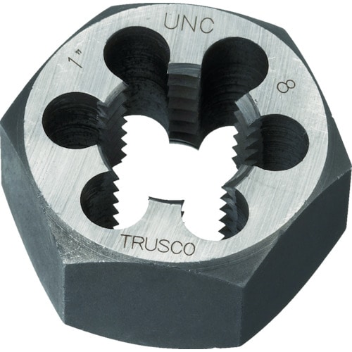 トラスコ中山 TRUSCO 六角サラエナットダイス UNC7/8-9(ご注文単位1個)【直送品】