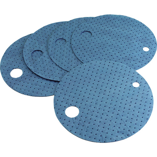 トラスコ中山 TRUSCO ドラム缶用吸収シート(5枚入)(ご注文単位1袋)【直送品】