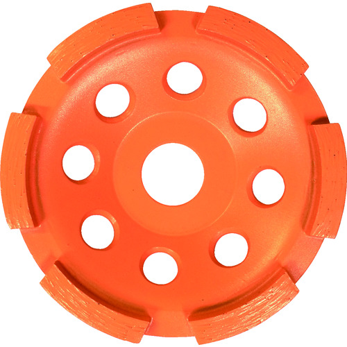 トラスコ中山 TRUSCO ダイヤモンドカップホイール Φ100X20 シングルタイプ(ご注文単位1枚)【直送品】