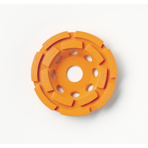 トラスコ中山 TRUSCO ダイヤモンドカップホイール Φ100X20 ダブルタイプ(ご注文単位1枚)【直送品】