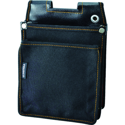 トラスコ中山 TRUSCO 内線工事用電工腰袋 前ポケット付（ご注文単位1個）【直送品】