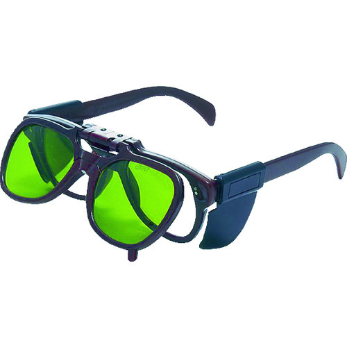 トラスコ中山 TRUSCO 複式上下自在型遮光メガネ 強化ガラスレンズ#3(ご注文単位1個)【直送品】