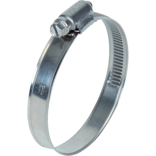 トラスコ中山 TRUSCO ホースバンド オールステンレス 傷防止タイプ(10個入) 70~90mm(ご注文単位1箱)【直送品】