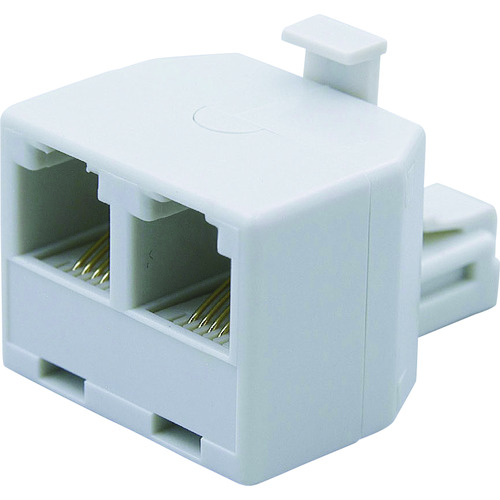 トラスコ中山 ELPA TEL用ダブルコンセント6極2芯/4芯(ご注文単位1個)【直送品】