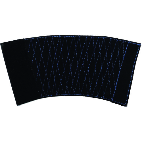 トラスコ中山 日進 C-自力 手甲(マジック付)N 黒 大(L)(ご注文単位1組)【直送品】