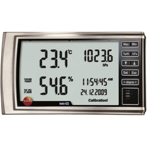 トラスコ中山 テストー 高精度卓上式温湿度・気圧計(ご注文単位1個)【直送品】