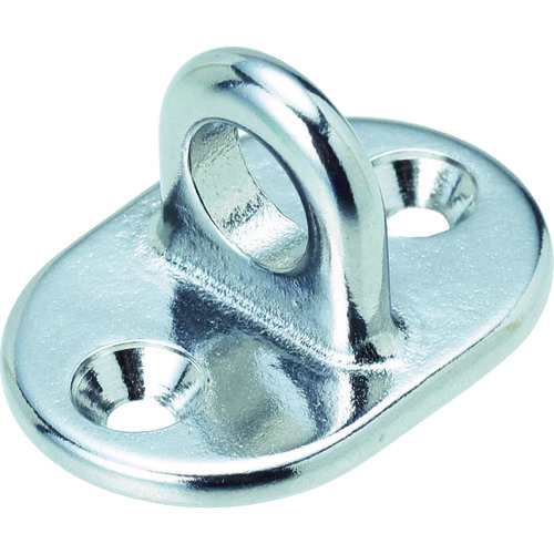 トラスコ中山 TRUSCO アイプレート ステンレス T型アイ (1個=1袋) 奥行4.5×高さ20.5×幅10mm(ご注文単位1個)【直送品】