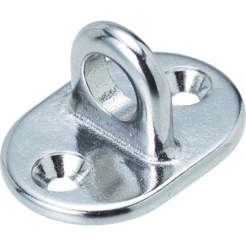 トラスコ中山 TRUSCO アイプレート ステンレス T型アイ (1個=1袋) 奥行4.5×高さ30×幅14mm(ご注文単位1個)【直送品】