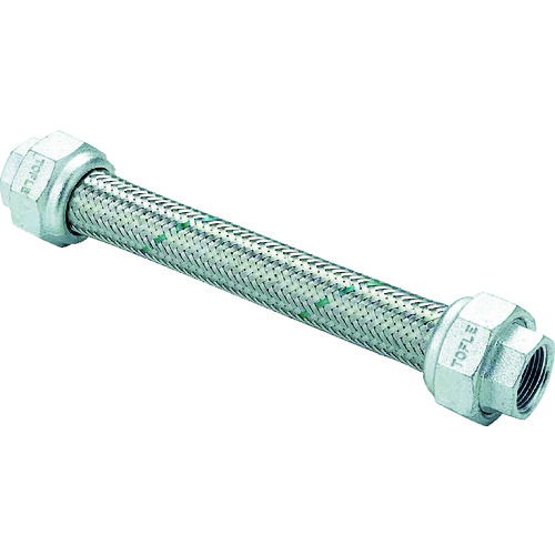 トラスコ中山 トーフレ ユニオン無溶接型フレキ 継手FCMB 15AX300L(ご注文単位1本)【直送品】
