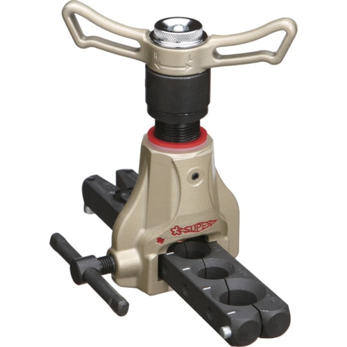 トラスコ中山 スーパー ラチェット型フレアリングツール(偏芯式) 新冷媒・新規格対応(ご注文単位1台)【直送品】