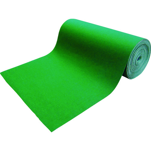 トラスコ中山 TRUSCO 吸油・吸水ロールマット 緑 幅900mmx25m(ご注文単位1巻)【直送品】