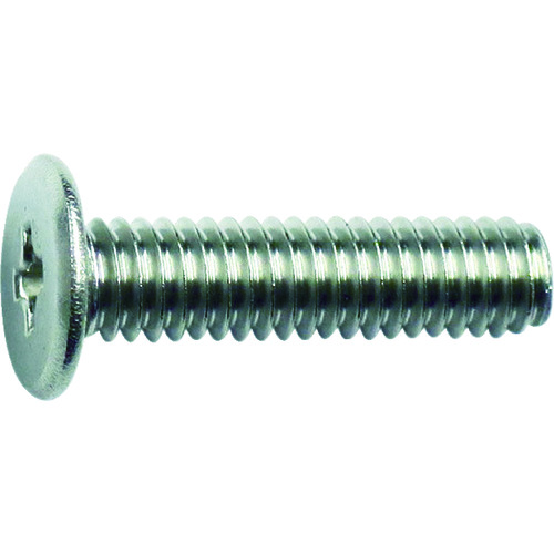 トラスコ中山 TRUSCO 超低頭小ねじ ステンレス M3X6 18本入(ご注文単位1パック)【直送品】