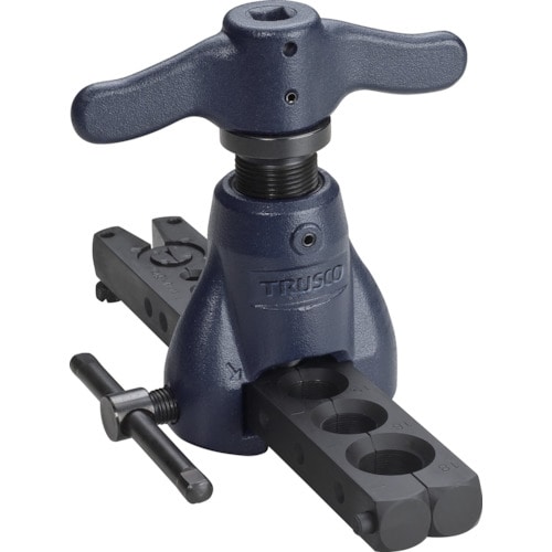 トラスコ中山 TRUSCO 手動・電動ドリル兼用フレアリングツール(インチ)新冷媒対応(ご注文単位1台)【直送品】