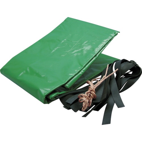 トラスコ中山 ユタカメイク ターポリントラックシート グリーン 1号 1.8mX2.1m(ご注文単位1枚)【直送品】