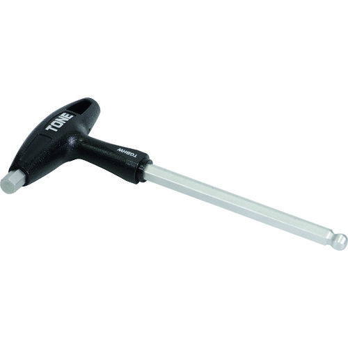 トラスコ中山 TONE ボールポイント六角棒レンチ(T形) グリップボールポイントヘキサゴンレンチ 対辺寸法8mm(ご注文単位1本)【直送品】