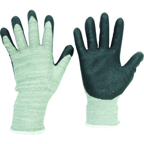 トラスコ中山 TRUSCO タッチパネル対応耐切創手袋 S (静電気対策品タイプ)(ご注文単位1組)【直送品】