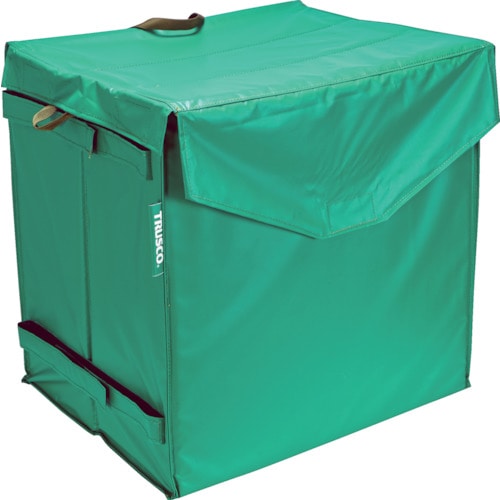 トラスコ中山 TRUSCO ハンドトラックボックス蓋つき650×470(ご注文単位1個)【直送品】