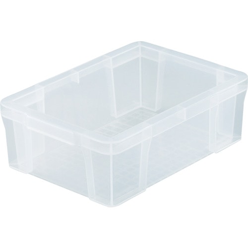 トラスコ中山 TRUSCO THC型コンテナ 有効内寸246X165X96 透明(ご注文単位1個)【直送品】